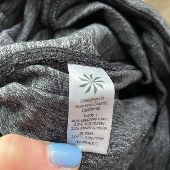 Athleta Heather gray leggings - Picture 2 of 8